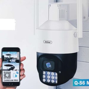 Andowl Q-S6 MAX 8K AI Wifi Constant Speed Dome IP PTZ Camera