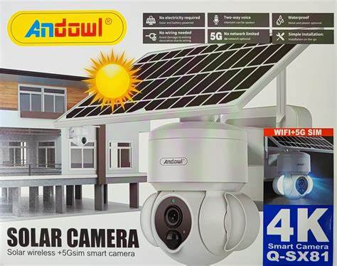 Andowl Q-SX81 Solar IP Camera
