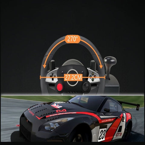 Andowl G8 Racing Game Steering Wheel