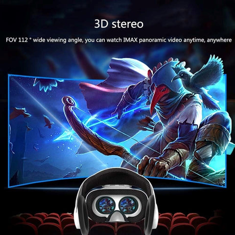 Andowl Q-3F - Virtual Reality Glasses With 3D Stereo Surround Sound