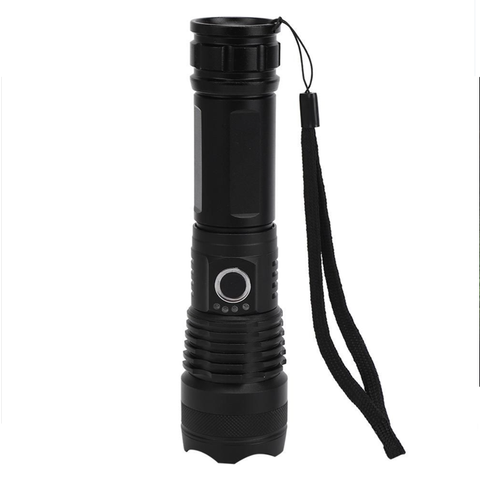Andowl Q-5108 USB Rechargeable Aluminum Alloy LED Flashlight