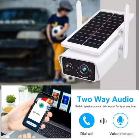 Q-A129 Solar Camera WiFi