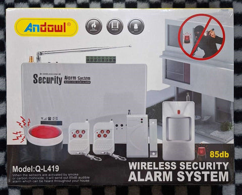 Andowl Wireless GSM Home Security Alarm System Q-L419
