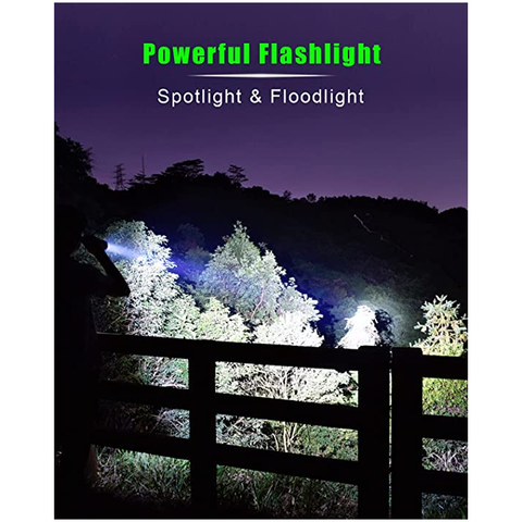 Andowl Q-SD011 LED Bright Rechargeable Flashlight