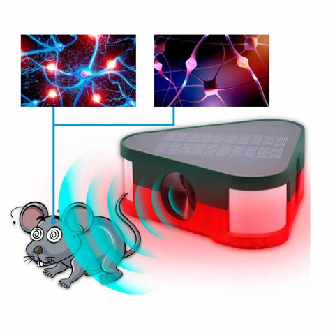 Andowl Q-BJ911 Solar Infrared Sensor Alarm  Remote Controlled