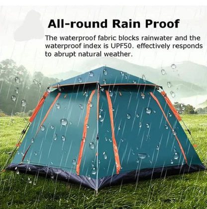 SE 1831241 Four Corner Tent Blue 2.15m x 2.15m x 1.42m