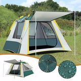SE JG20375529 4 Sided Full Floor Camping  Tent With 3 Windows And 1 Door