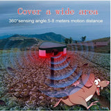 Andowl Q-BJ911 Solar Infrared Sensor Alarm  Remote Controlled