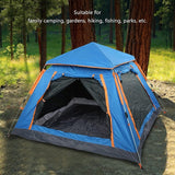 SE 1831310 Square Blue Camping Tent  2.15m x 2.15m x 1.42m