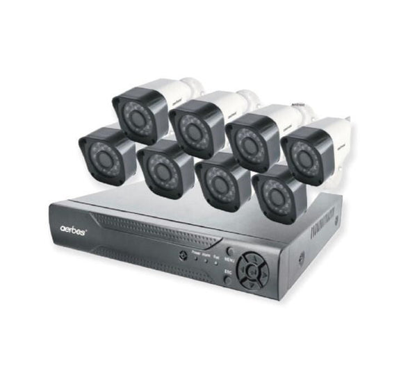 Aerbes AB-C232 1080P Full HD CCTV 8 Channel Security Camera System