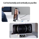 A60 – (4-in-1) 15W Wireless Charger Folding Cell Phone Charging Stand  (For Apple Watch Version)