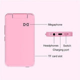 Camera (Phone Look-a-like) AC100 Solid Color 2.8-inch Touch Screen Kids Camera-Game-Music-Alarm-Clock-HD Video Recorder