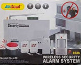 Andowl Wireless GSM Home Security Alarm System Q-L419