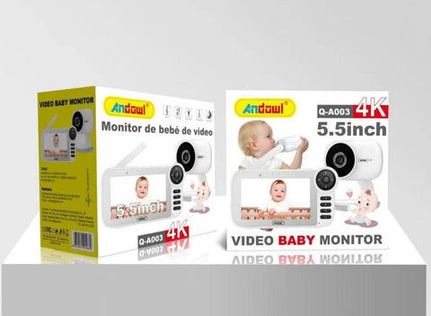 Andowl Q-A003 5.5 Inch Video Baby Monitor (Wireless)