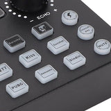 Andowl Q-SK8 Professional Podcast Condenser Microphone With Sound Card Set