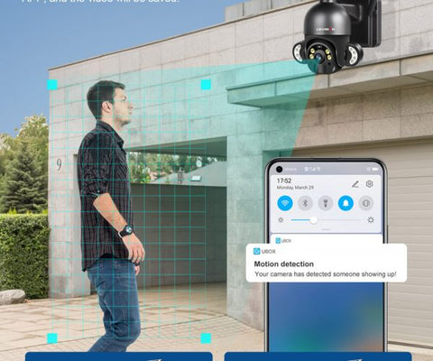 Andowl Q-SX010 4K Outdoor WiFi Monitoring Camera