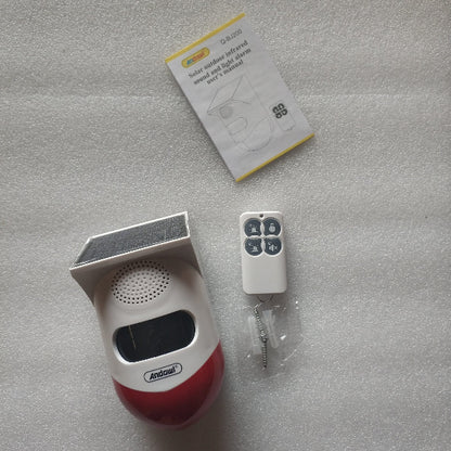 Andowl Q-BJ200 Solar Motion Remote Controlled Sensor Alarm