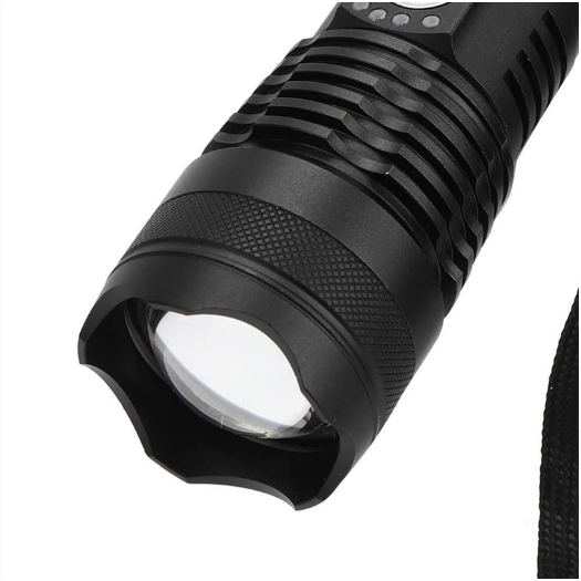 Andowl Q-5108 USB Rechargeable Aluminum Alloy LED Flashlight