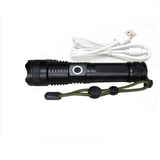 Andowl Q-5108 USB Rechargeable Aluminum Alloy LED Flashlight