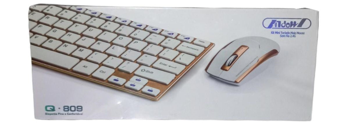 Andowl Q-809 Kit Mini Keyboard Plus Wireless Mouse