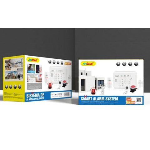 Andowl Q-BJ640 Wireless Alarm System & Panel