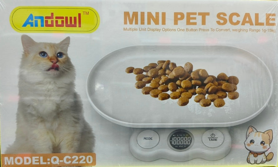 Andowl Q-C220 Mini Pet Scale