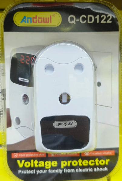 Andowl Q-CD122 16Amp AC Under/Over Voltage Protector Plug