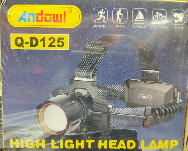 Andowl Q-D125 Light Head Lamp