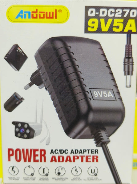 Andowl Q-DC270 9V 5A AC/DC Power Adapter