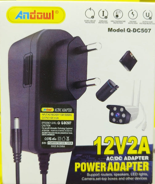Andowl Q-DC507 is a 12V2A Powwr Adapter
