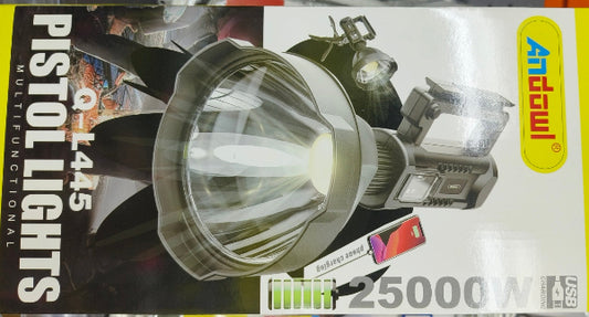 Andowl Q-L445 20000lm Multi-functional Rechargeable Pistol Light 25000w