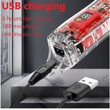 Andowl Q-LF63 Transparent Rechargeable Electric Hair Clipper