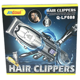 Andowl Q-LF688 Rechargeable Cordless Professional Hair Clipper and Trimmer