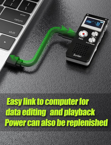 Andowl Q-LY77 Digital Voice Recorder 16G HIFI