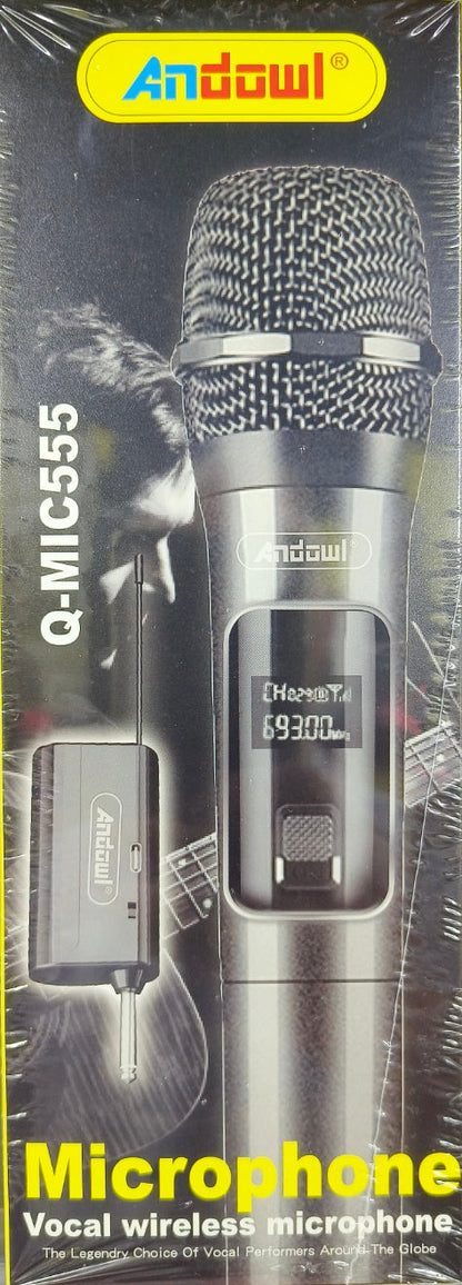 Andowl Q-MIC555 Wireless Dynamic Vocal Microphone