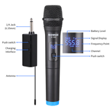 Andowl Q-MIC558 - 2 Wireless Vocal Microphone