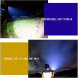 Andowl Q-SD011 LED Bright Rechargeable Flashlight