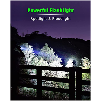 Andowl Q-SD011 LED Bright Rechargeable Flashlight