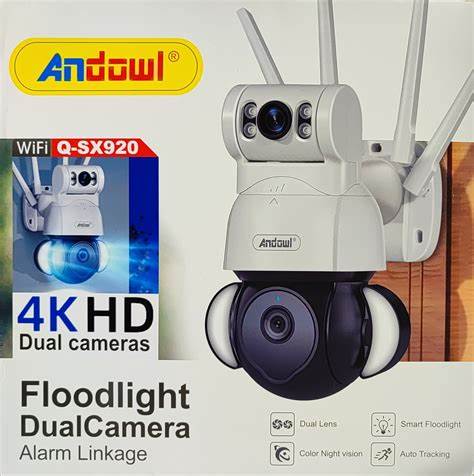 Andowl Q-SX920 Floof Light Dual Camera (Alarm Linkage)