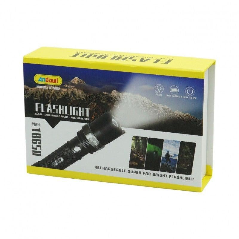 Andowl Q-5102 18650 Battery Glare / Adjustble Focus