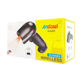 Andowl Q-A203 Wireless Rechargeable Barcode Scanner