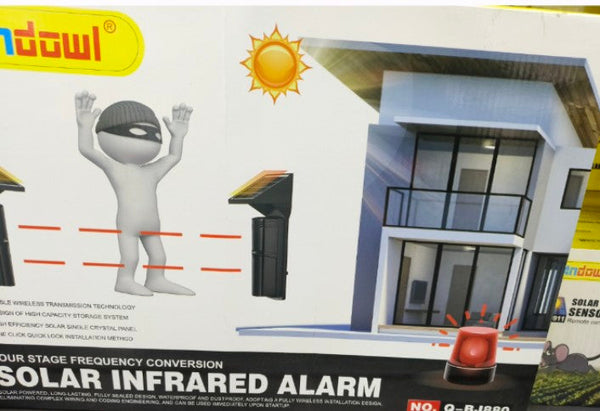 Andowl - Q-BJ880 Solar Powered Infrared Security Beam