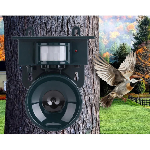 Andowl Q-N97 Solar Pest Animal Repeller Bird Scarer Motion Sensor