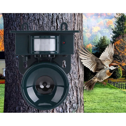 Andowl Q-N97 Solar Pest Animal Repeller Bird Scarer Motion Sensor